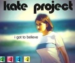 Découper gratuitement les chansons Kate Project en ligne.