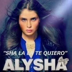 Découper gratuitement les chansons Alysha en ligne.